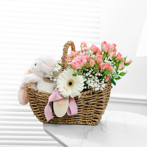 Pretty Little Baby basket